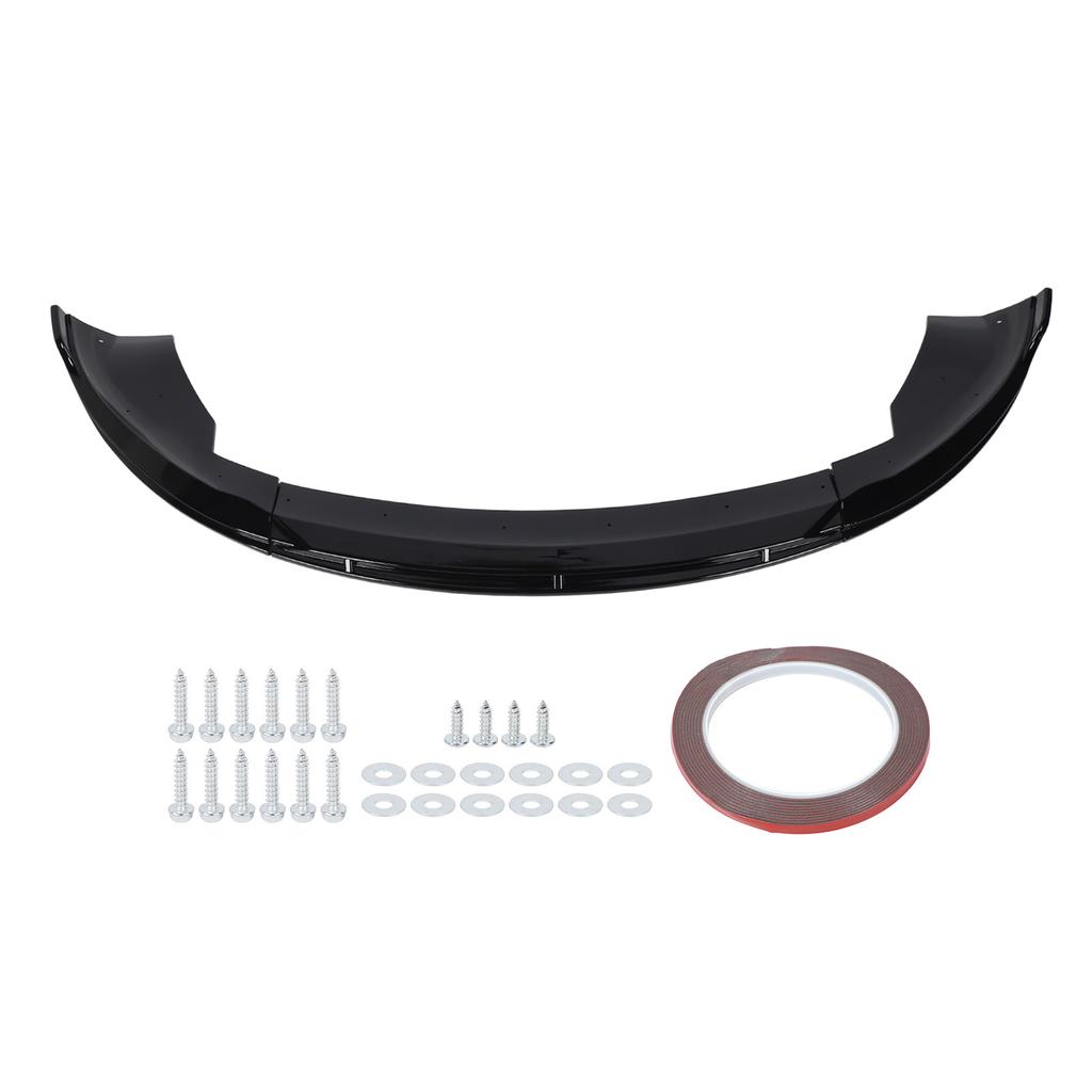 Front Bumper Lip Spoiler Splitter 3 Stage Front Bumper Lip Body Kit Replacement for  Model 3 20