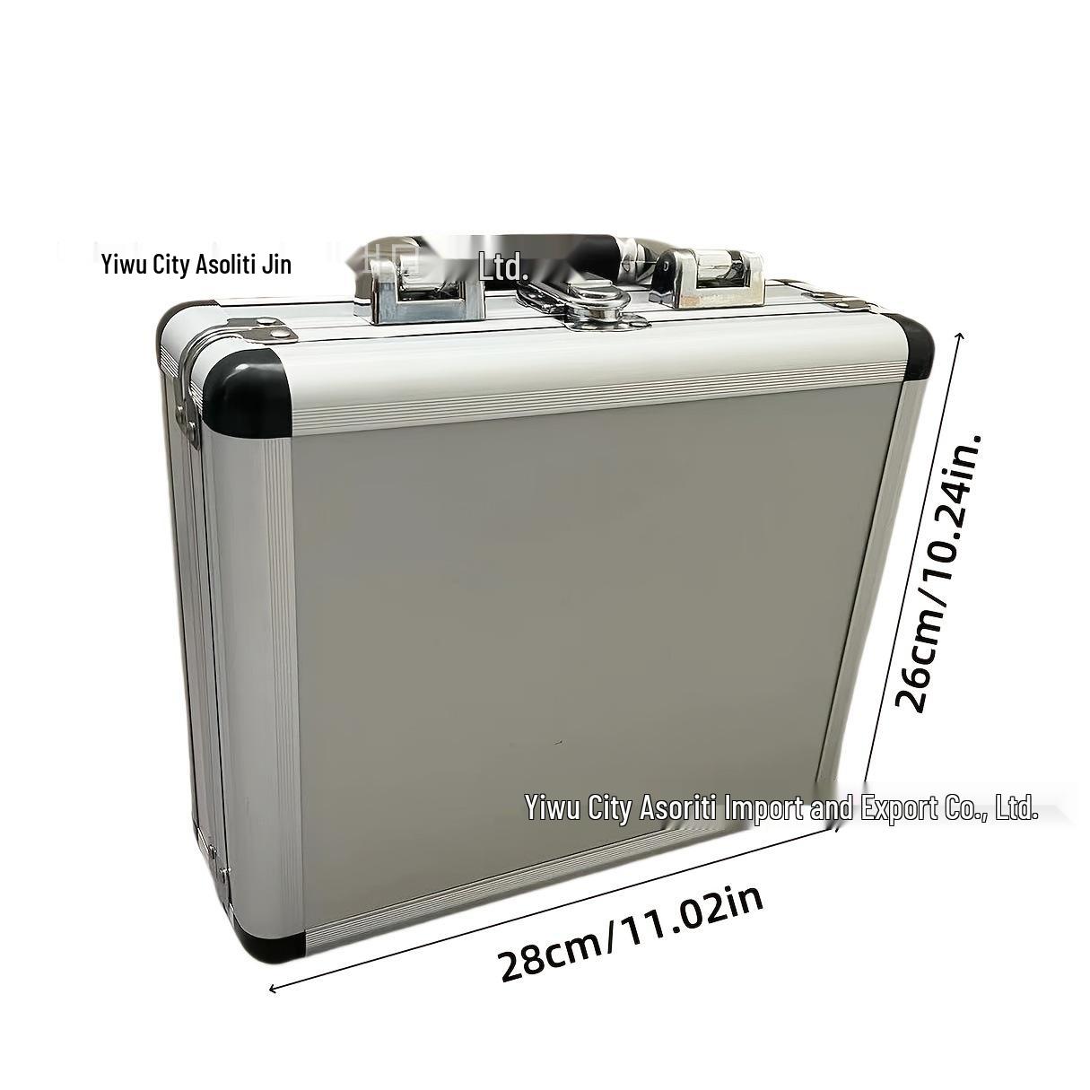 

In-Stock Aluminum Denture Model Display & Storage Case 9 Slots