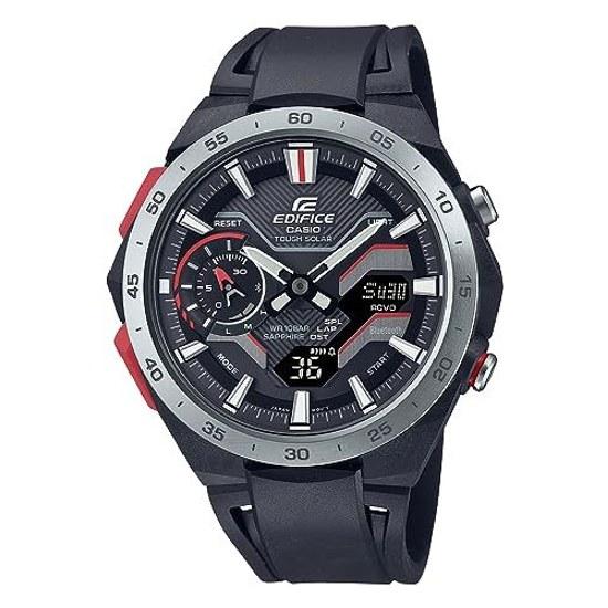 Casio Wristwatch Edifice WINDFLOW Bluetooth Equipped Solar Sapphire Glass ECB-2200YP-1AJF Mens Black