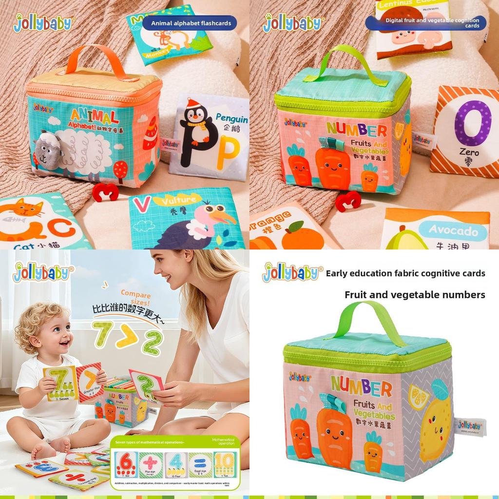 Baby Early Education Cloth Card Set With Washable Tearresistant Material For Infant Learning And Sensory Development