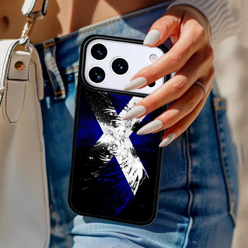 

Scottish Silk Flag printed Phone Case For iPhone 17 Air 14 15 13 12 Max Cover For Apple 16e 11 Pro Max Plus Coque iPhone 16
