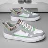 Men's Fashion Casual Sneakers Breathable Low-Top Lace-Up Platform Shoes