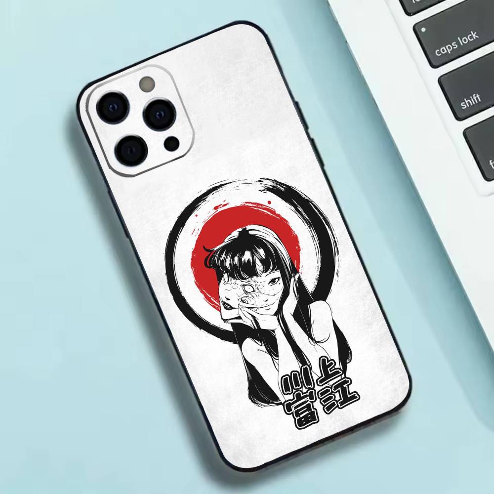 HOT Comics T-Tomie Phone Case Silicone Soft For IPhone 17 16 15 14 13 12 11 X XR Plus Pro Max Plus