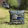 Putter Cover Head Cover for Mallets with Magnet Compatible with TaylorMade Spider Cameron Odyssey Clover USA Star 1 Piece (Gray)