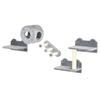 4PCs Wall-Mounted Cat Tree, with Steps, Perch, Cat House - Grey