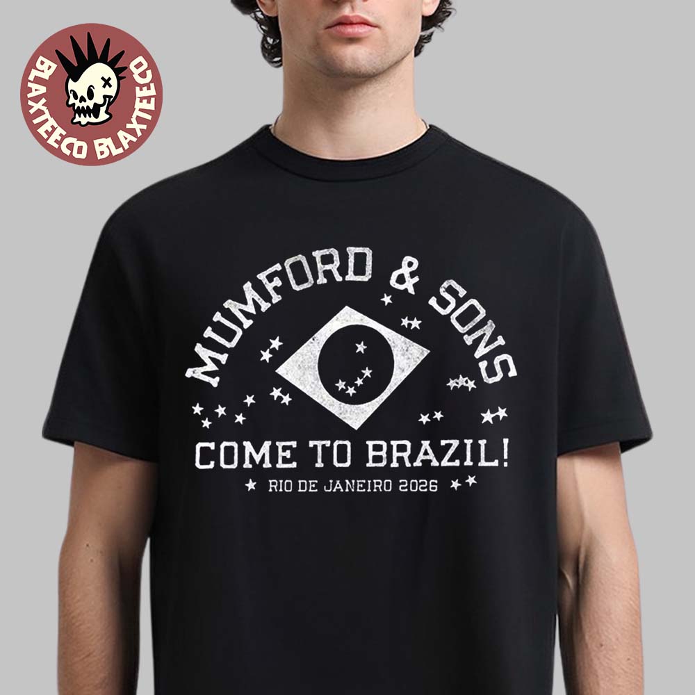 Mumford And Sons Rio De Janeiro Brazil Event Tee Rock in Rio Festival On September 12 2026 Unisex T-Shirt