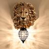 Luxury LED Wall Lamp Fixtures Lighting Shade Farmhouse Sculpture Sconces Lights for