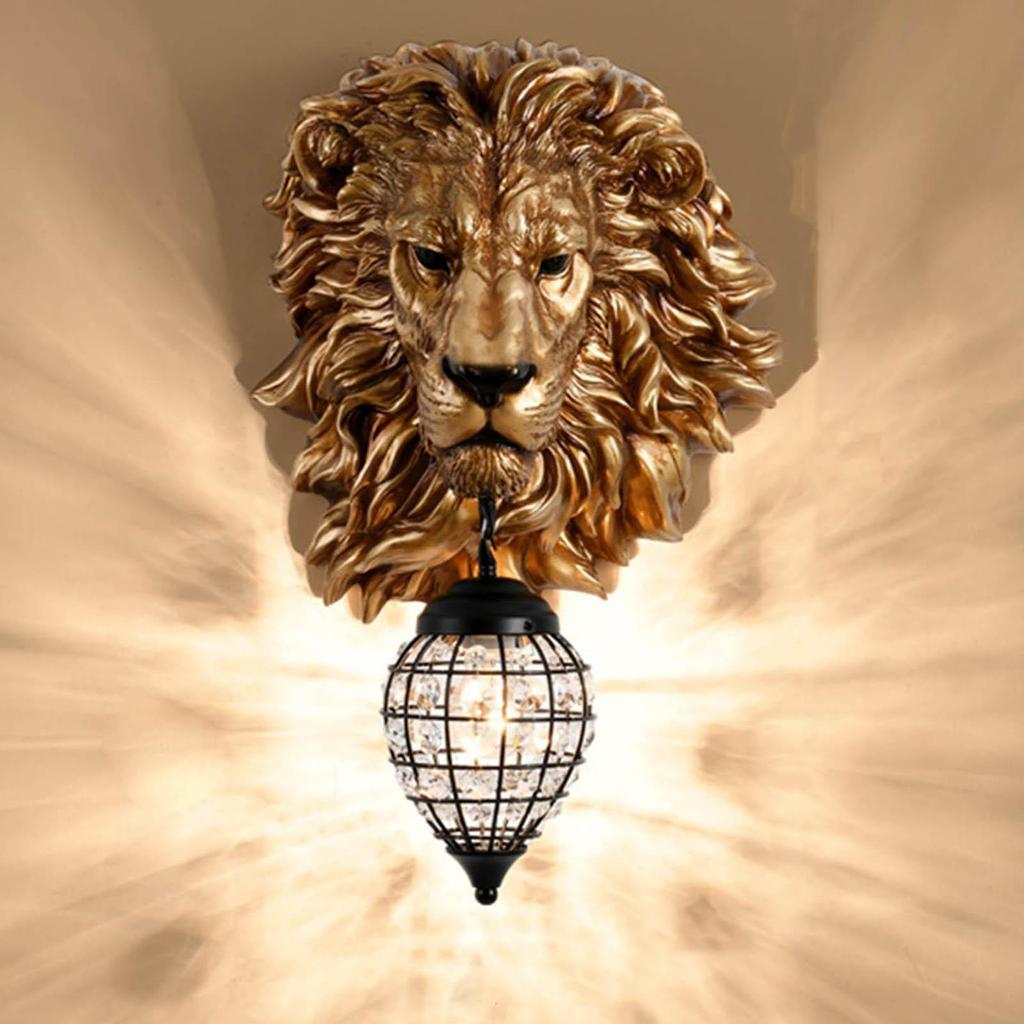 Luxury LED Wall Lamp Fixtures Lighting Shade Farmhouse Sculpture Sconces Lights for