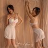Night Listening Incense Lingerie Sexy Lace Sectional Pajamas Uniform Temptation Perspective Passion Pure Desire Nightdress Loungewear