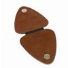 PU Leather Plectrum Holder Box Durability Magnetic Guitar Pick Box Multifunctional for Guitar Player