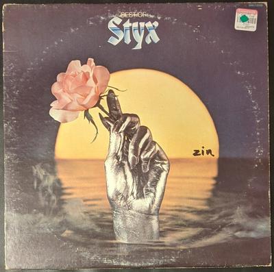 LP Record STYX  Best Of Styx BWL12250 Wooden Nickel R 1977 US Rock Used