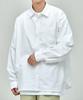 TAKEASY Solid Oxford Overshirt (White)