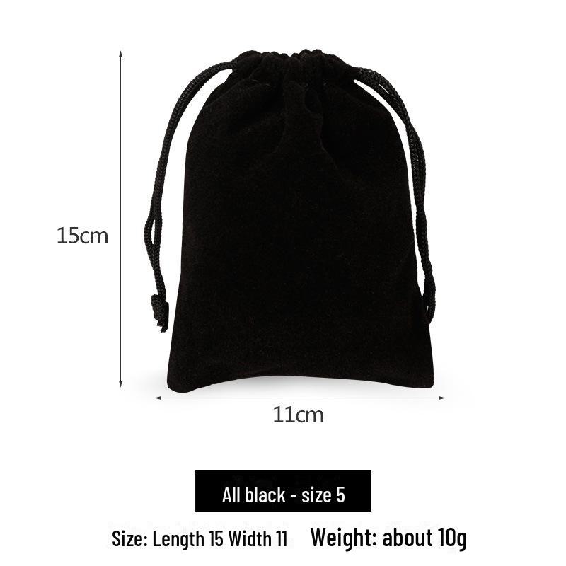 Velvet Drawstring Jewelry Bag: New Year's Lucky Charm Pouch