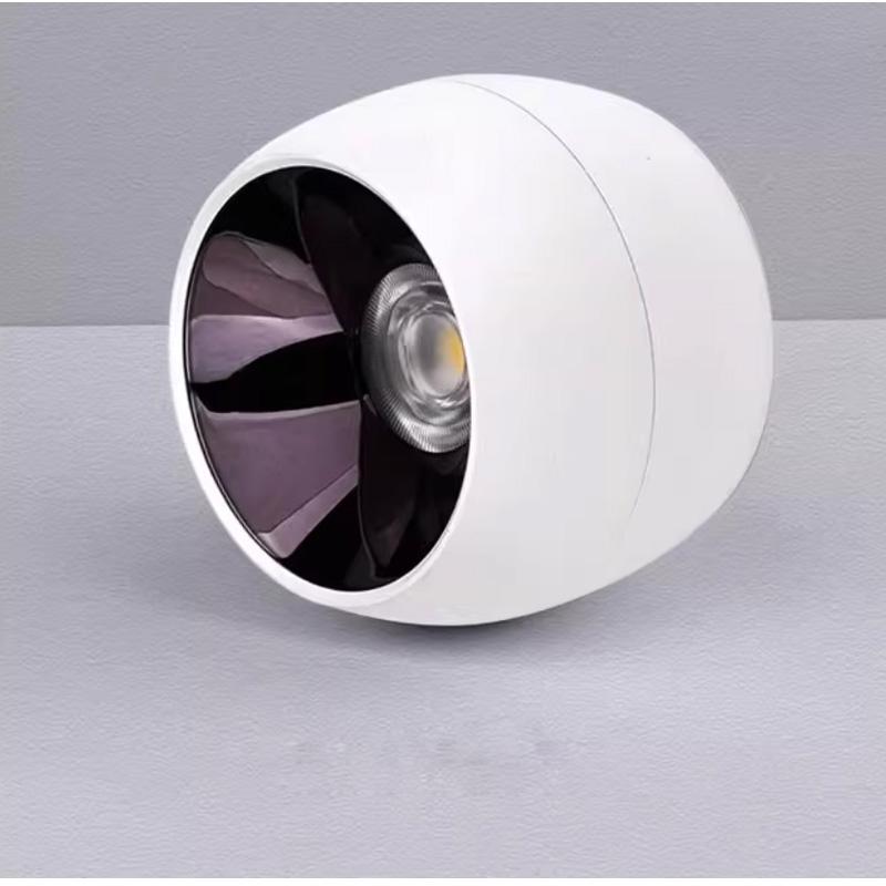 Dimmbarer 7W 10W 15W Aufbau COB Strahler LED Downlight, Hintergrundwandbeleuchtung AC85-265V LED Strahler Deckenleuchte