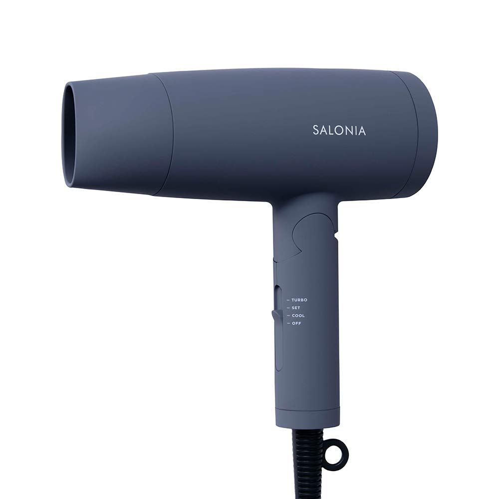 

SALONIA Speedy Ion Dryer [серый] Фен для волос Большой объем воздуха Быстрая сушка Легкий отрицательный ион SL-013GR