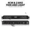 Dual Channel 1U Class D Stage Speaker Amplifier for Campus and Conference Rooms