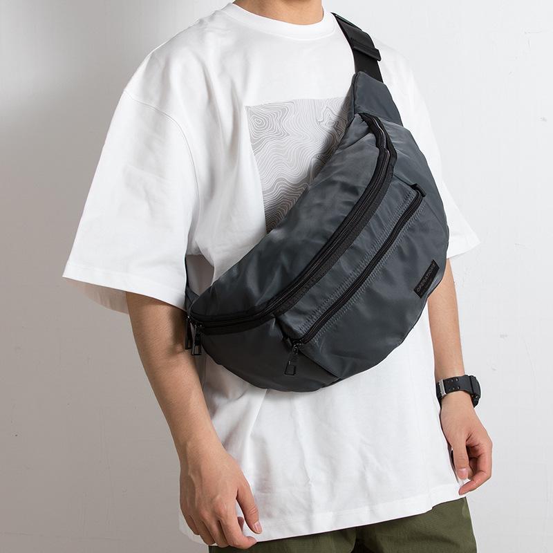 Men's Large Capacity Waterproof Messenger Bag for Cycling and Leisure Sports