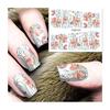 Water Decals  Transfer Stickers Big Sheet Manicure Decoration