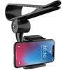 Sonnenblende Auto Handyhalter Universelle Sonnenblende Brettklemme 360° drehbarer Auto Handyhalter Smartphone Halterung für GPS