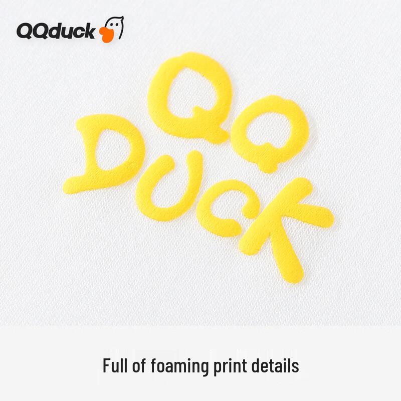 QQ DUCK Unisex Kids' Summer Pajama Set with Duck Raglan