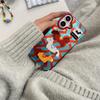 Cartoon Pony Wave Pattern Phone Case for iPhone 17/16 Pro Max/15/14 - New Model for Women