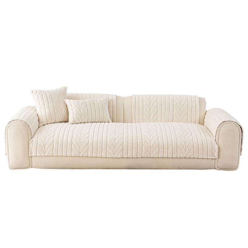 Minimalist Thickened Soft Cotton Velvet Sofa Cushion 2025 New Autumn Winter Washable Non-Slip Seat Cover