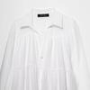 TAOP&ZA Spring/Summer Women's Loose Turn-Down Collar Long Sleeve Casual Dress