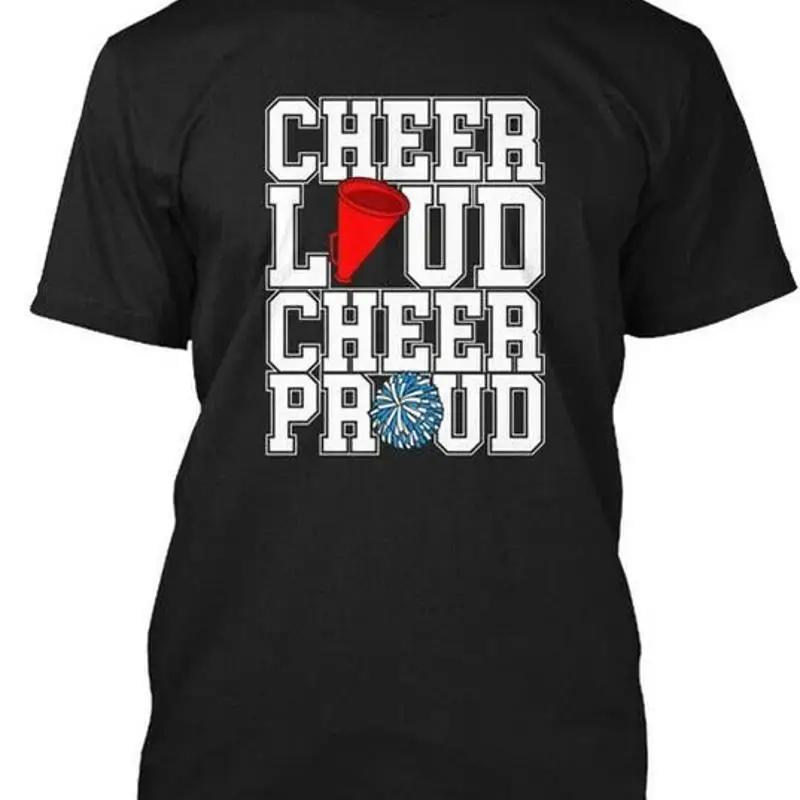 Cheer Loud Proud Cheerleading Size Premium T Shirt M 2xl