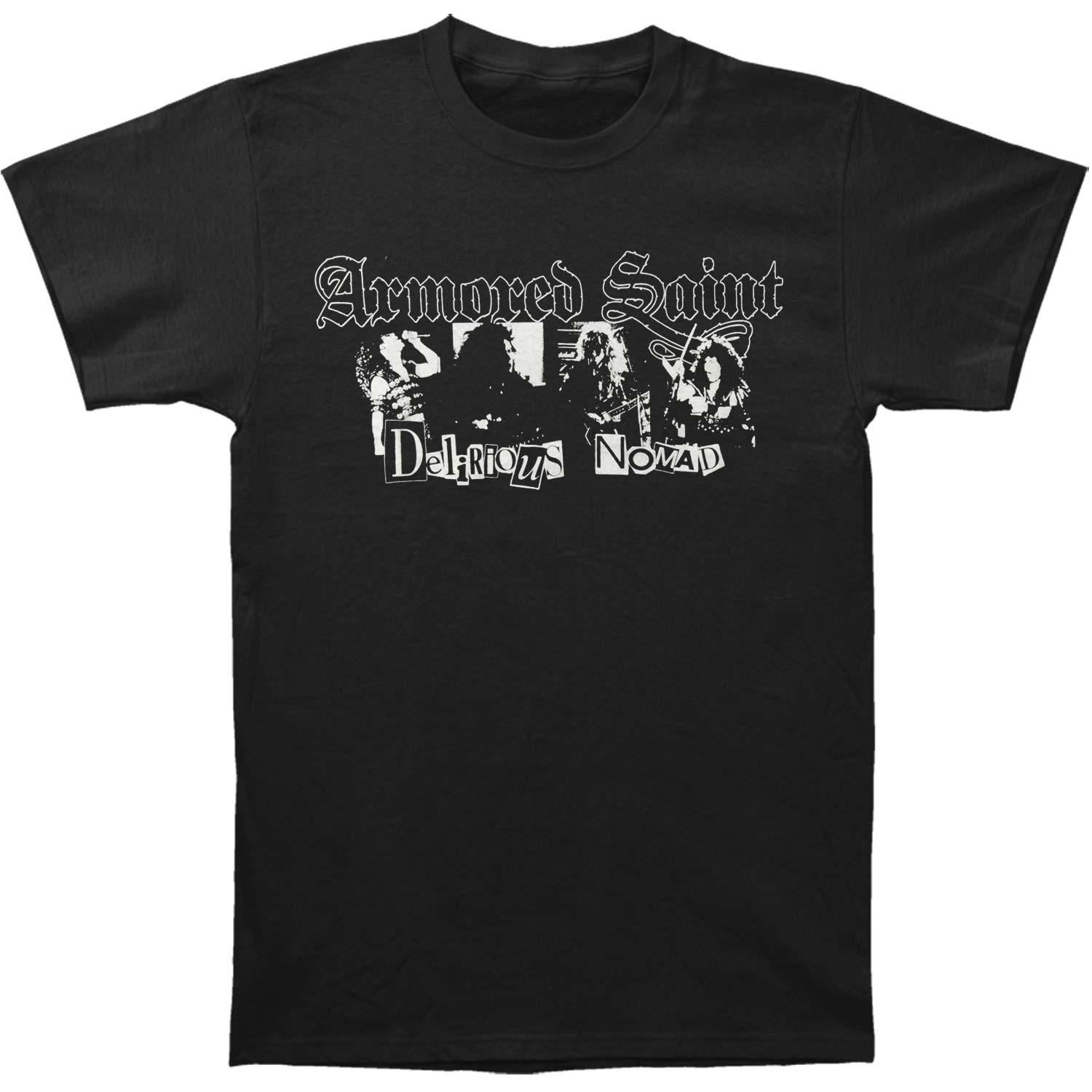 

Men s Armored Saint Delirious Nomad Photo T-Shirt Mens Womens Tees Top Black S