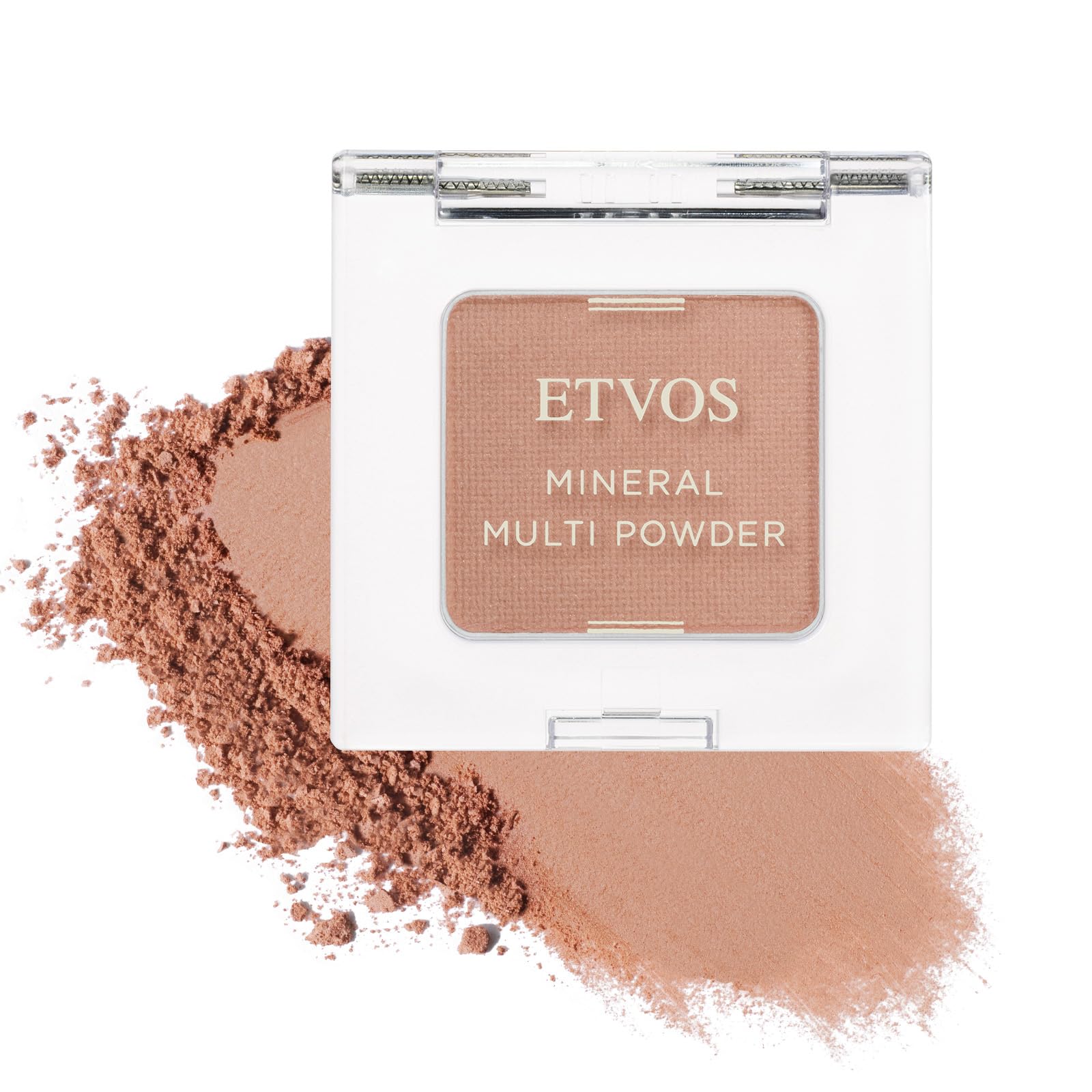 

ETVOS Mineral Multi Powder #Lino Beige (Eyeshadow, Cheek, Lip, 3-in-1 Multi-Purpose Mini Size, Touch-Up, Soap-Removing)