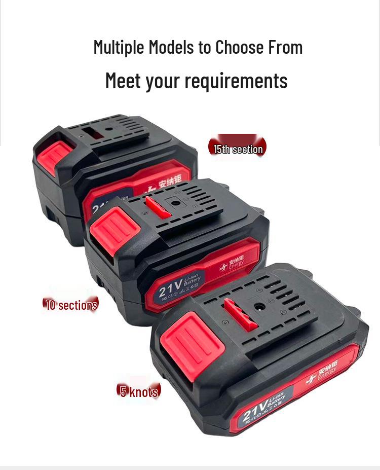 Lithium-Ion Electric Impact Wrench with Battery Accessories