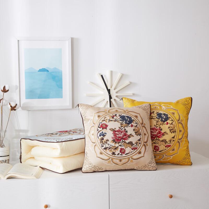 Hengyuanxiang New Chinese Style Throw Pillow Quilt