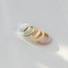 Acrylic Resin Ring Color Ring Fashion Y2K Style Accessory Jewelry Fans Gift DIY Finger Rings Ornaments Simple Ring