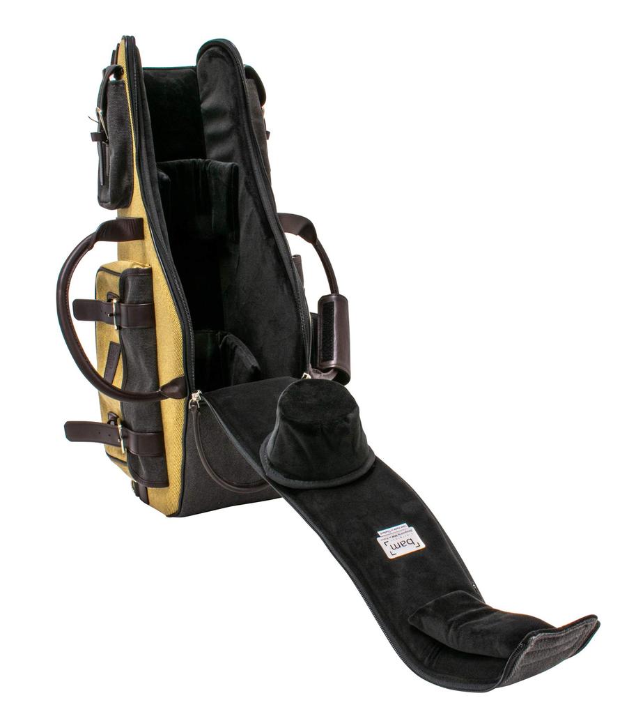 BAM Nashville Tenor Saxophone Gig Bag, Gray & Beige, NASH3002SCA