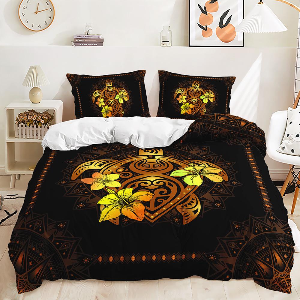 

3D комплект постельного белья с тематикой океанских животных «Подводный мир», пододеяльник и наволочка, 2/3 шт., ткань из микрофибры, мягкое украшение для дома Baby 100x135cm