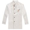 Chef Uniform with Long Sleeves Unisex Autumn Clothes Hotel Chef Overalls Kitchen Work Uniform Single Row Button Kitchen Clothes