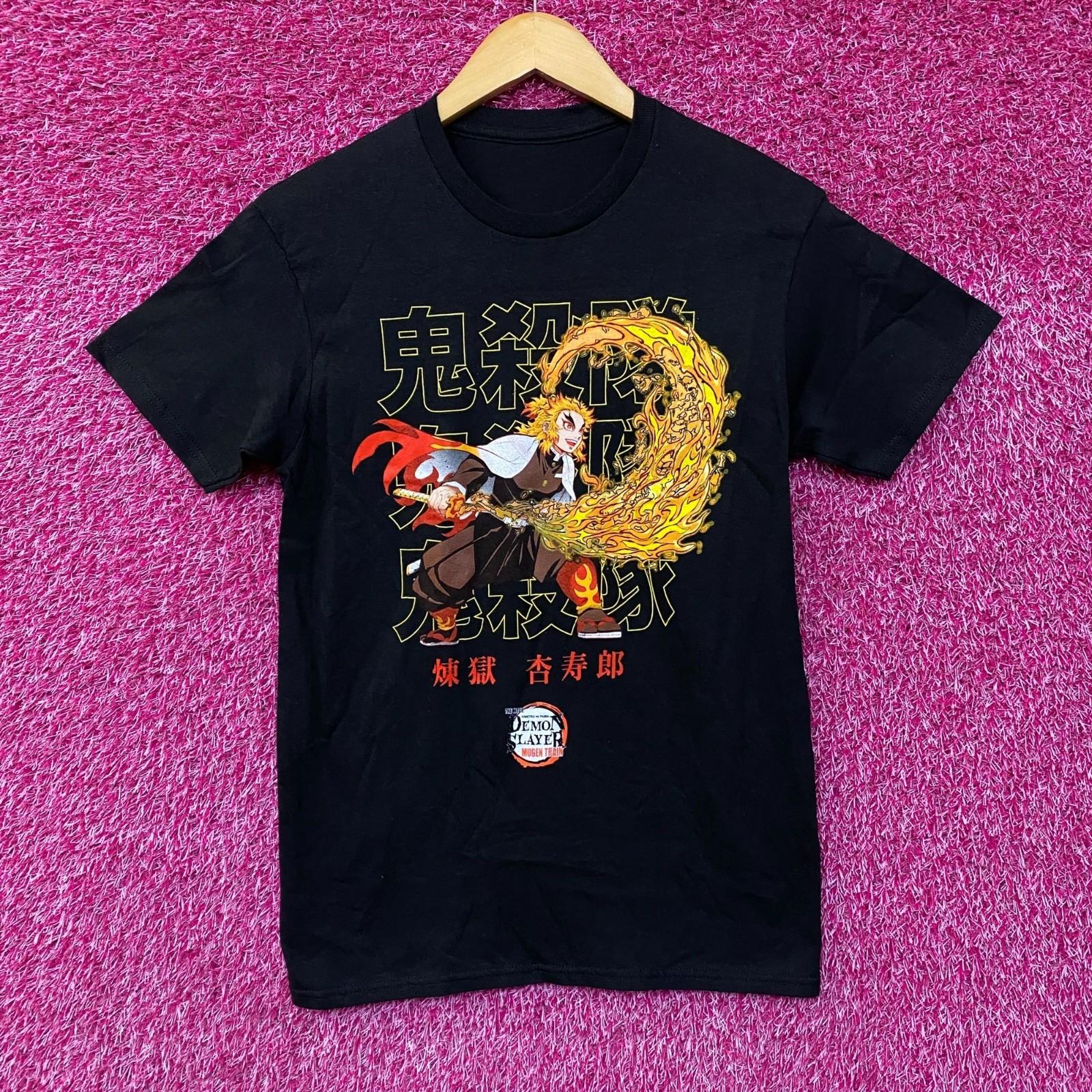Rengoku Fire Demon Slayer shirt size Small XXXXL