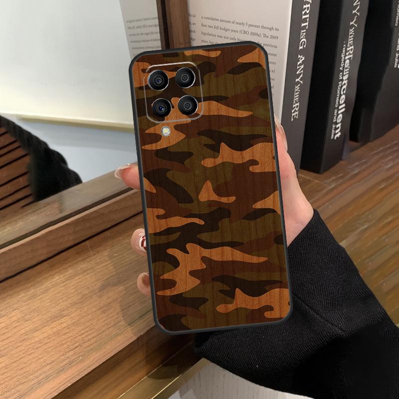 Wood Pattern Case For Samsung Galaxy M35 M15 M55 M56 M36 M16 M06 M31 M13 M33 M53 M12 M32 M52 M14 M34 M54