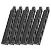 3 Set 6pcs Billiards Snooker Accessory Plastic Wall Mounted Pool Cue Rack Bracket 6 Holes