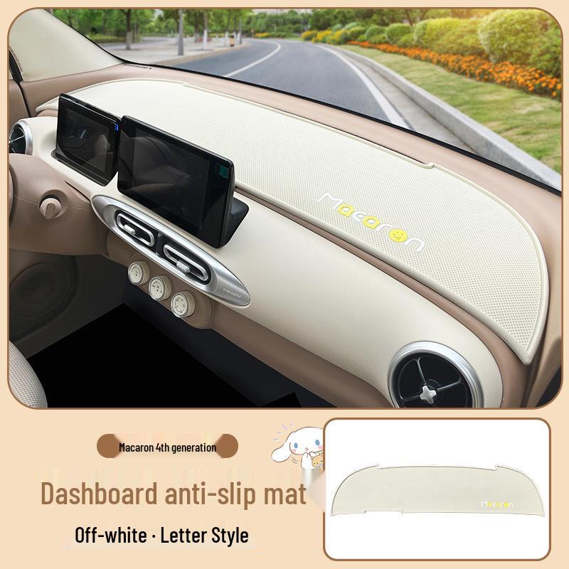 Anti-Slip Dashboard Mat for Wuling Hongguang Mini Macaron 4th Gen, Sun-Shielding for 4-Door Peihui, Fits 25 Models