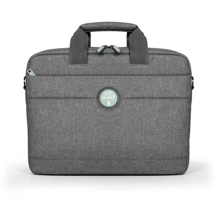 Sacoche pour ordinateur portable 15,6" - PORT DESIGNS YOSEMITE ECO - Gris (62% de matériaux recyclés)