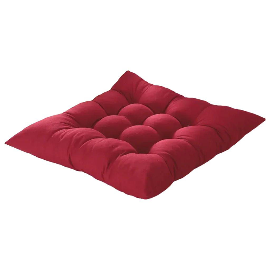 Dining Chair Cushion 46x46cm Thicken Seat Pad Comfortable for Kitchen Garden Office Patio Classroom Color Optional