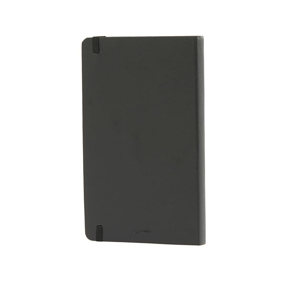Classic Notebook Slim (Lined) 13cm x 21cm, Black