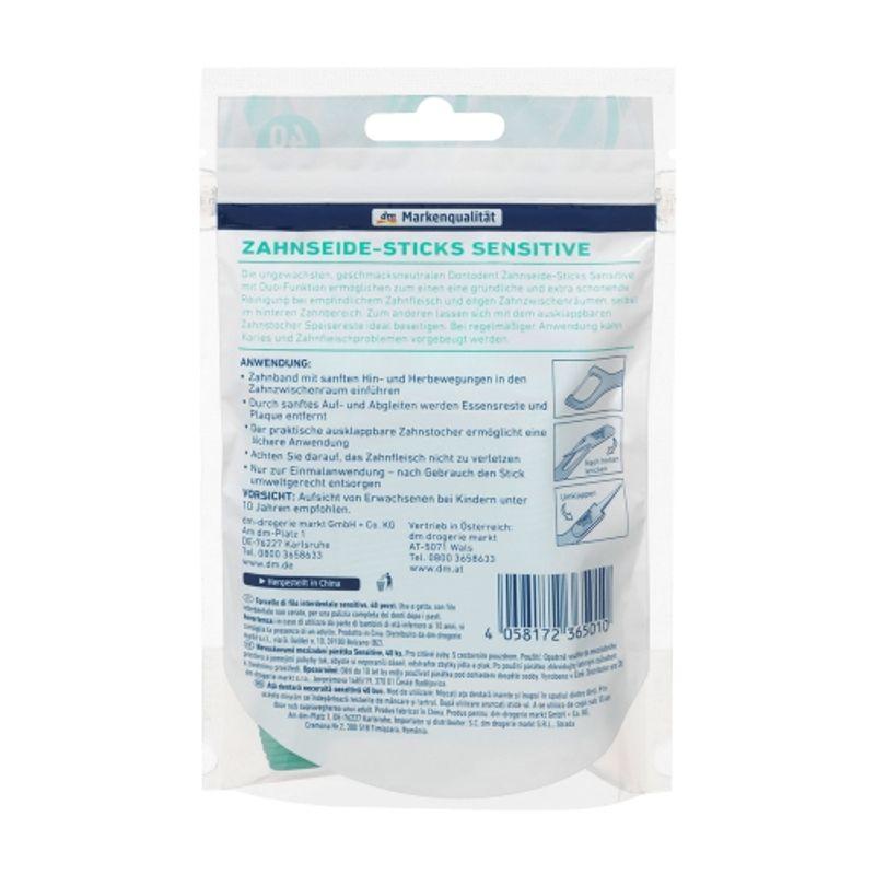 Dontodent Empfindliche Zahnstocher 40er-Packung