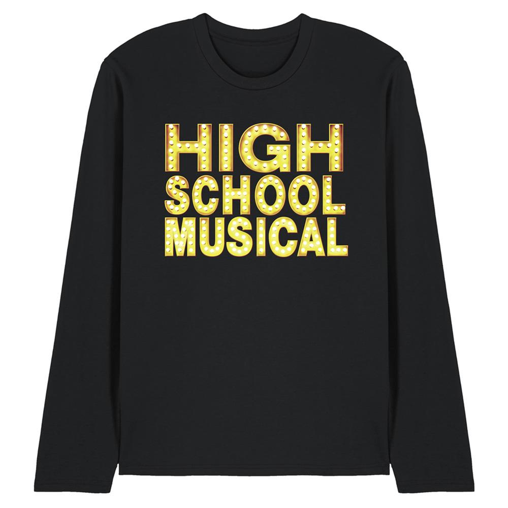 High School Musical Unisex Adult Logo Long-Sleeved T-Shirt