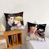 Anime BJ-A-Alex Pillow Case For Sofa Bedside Table Bedroom Backrest Living Office Cushion Printed Square Multiple