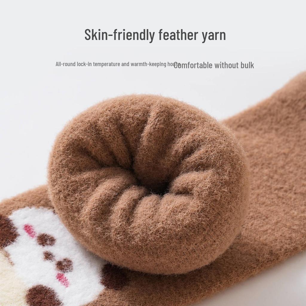 Zesílené dětské chrániče kolen a dlouhé návleky na nohy na podzim/zimu: Pohodlné, Teplé, Ne těsné