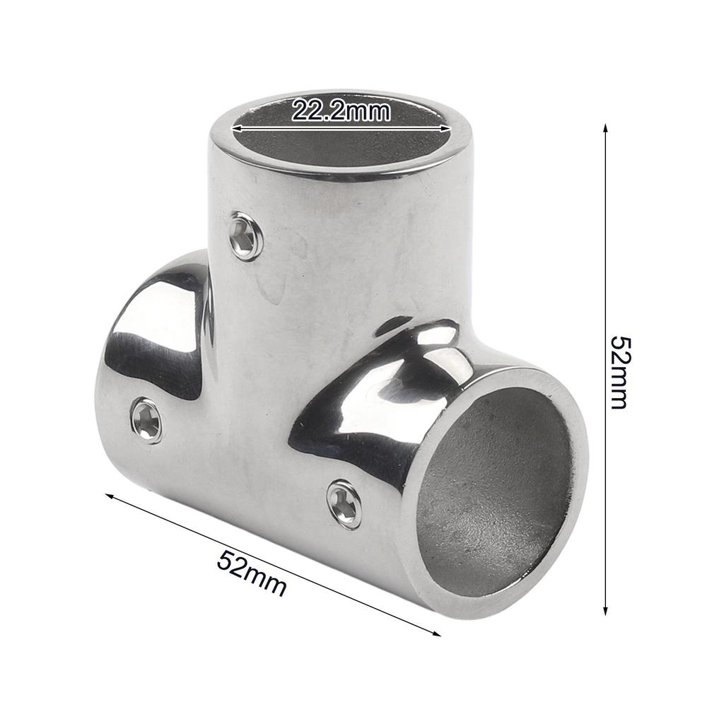 316 Stainless Steel Three Way Tee Connector for Shipbuilding and Marine Use