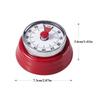 Magnetic Base Kitchen Timer 60-minute Mechanical Timer with Magnetic Base for Kitchen Visual Countdown for Time for Children