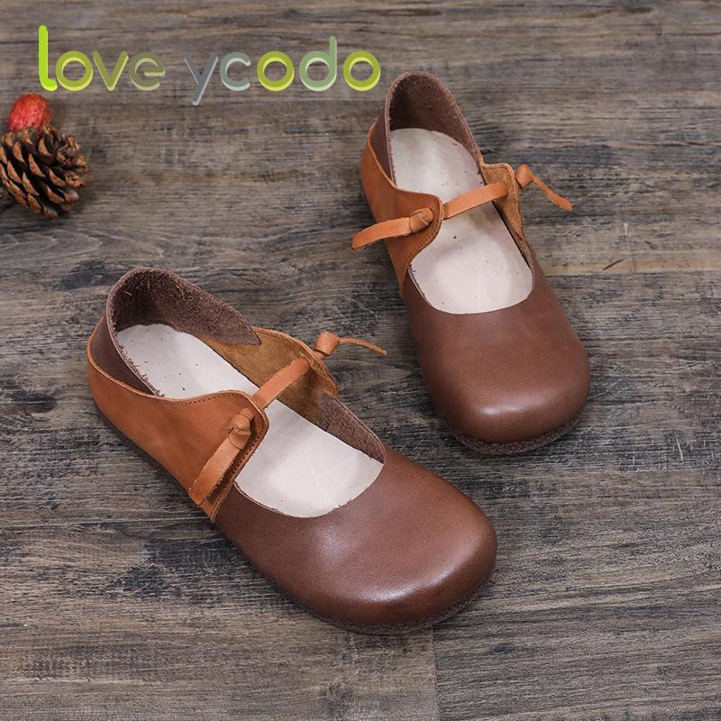 Летние натуральные мокасины Derma для женщин и студентов бренда Love Ycodo 35 — фото 9